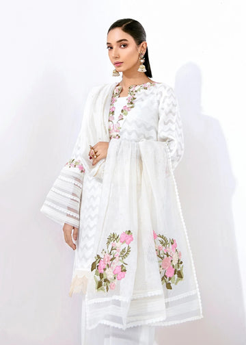 Saira Shakira | Luxury Pret | Snowdrop - Aqsa Fabrics