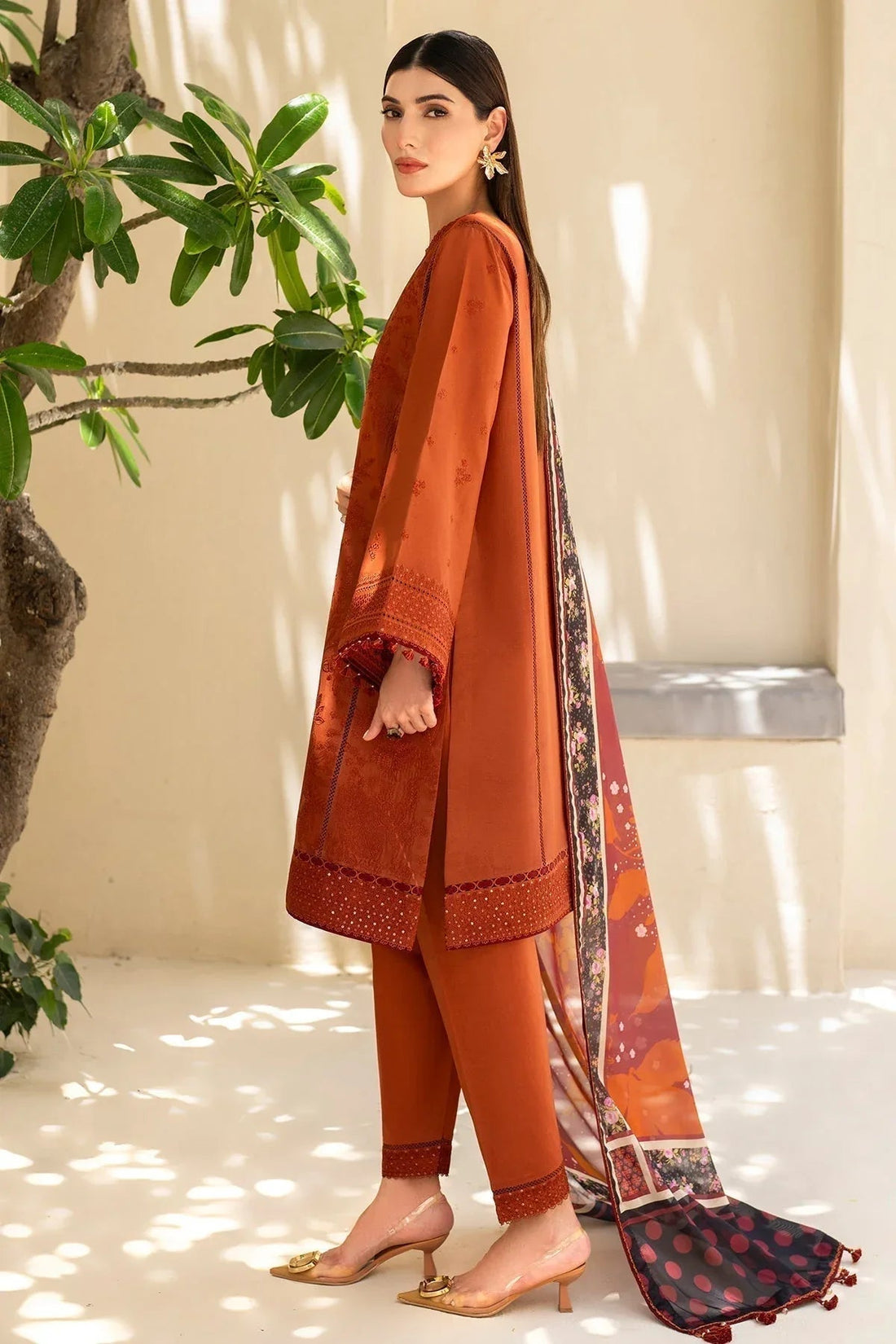 Jazmin | Irish Lawn SS 24 | D5 - Aqsa Fabrics