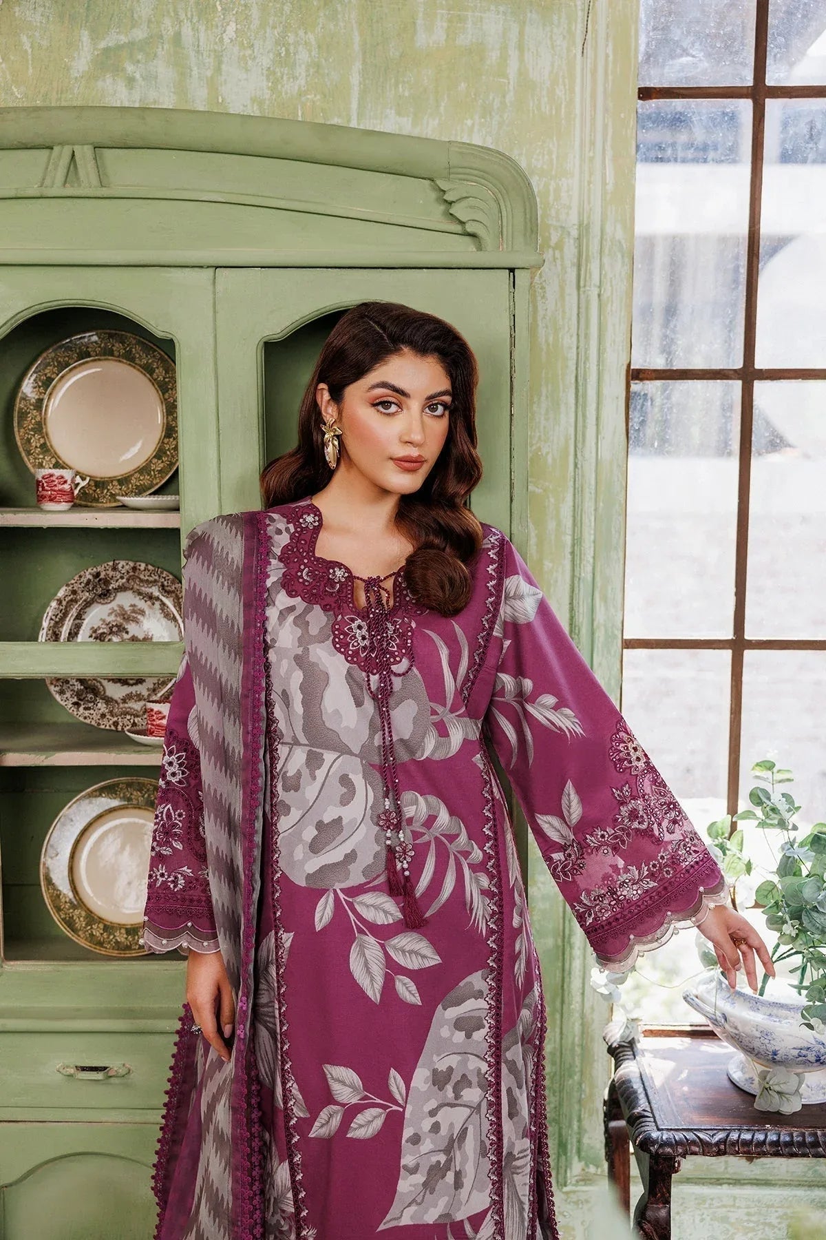 Alizeh | Maahi Vol 2 | AF-EPL-7015-NEHAL - Aqsa Fabrics