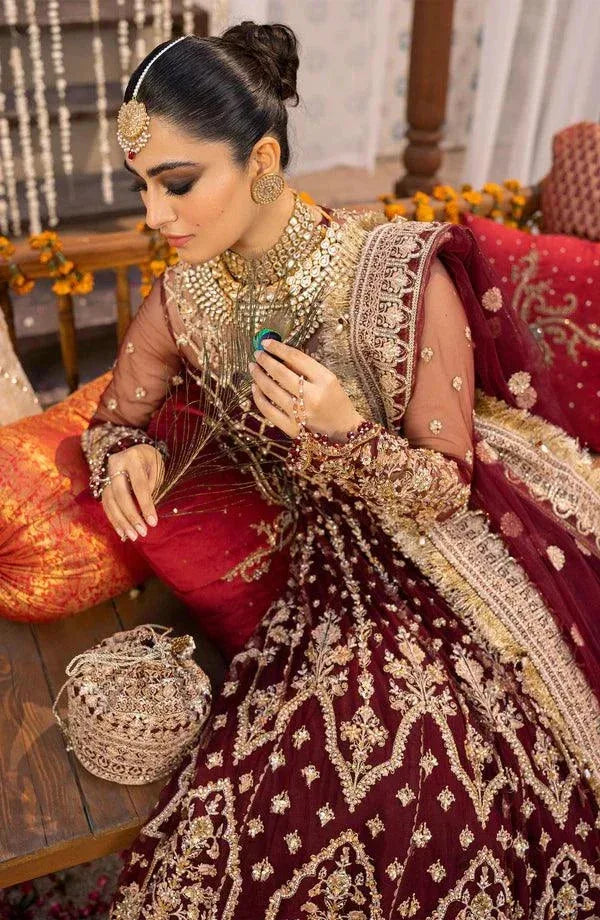 Eleshia | Zarin Wedding Formals 23 | Avyanna - Aqsa Fabrics