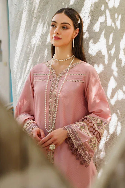 Baroque | Luxury Pret 24 | JACQUARD LAWN UF-561 - Aqsa Fabrics