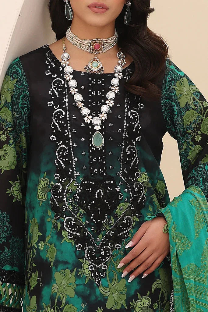 Charizma | Naranji Embroidered Lawn 24 | CN4-007 - Aqsa Fabrics