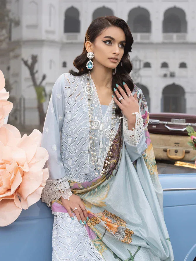 Faiza Faisal | Maya Luxury Lawn | Anja - Aqsa Fabrics