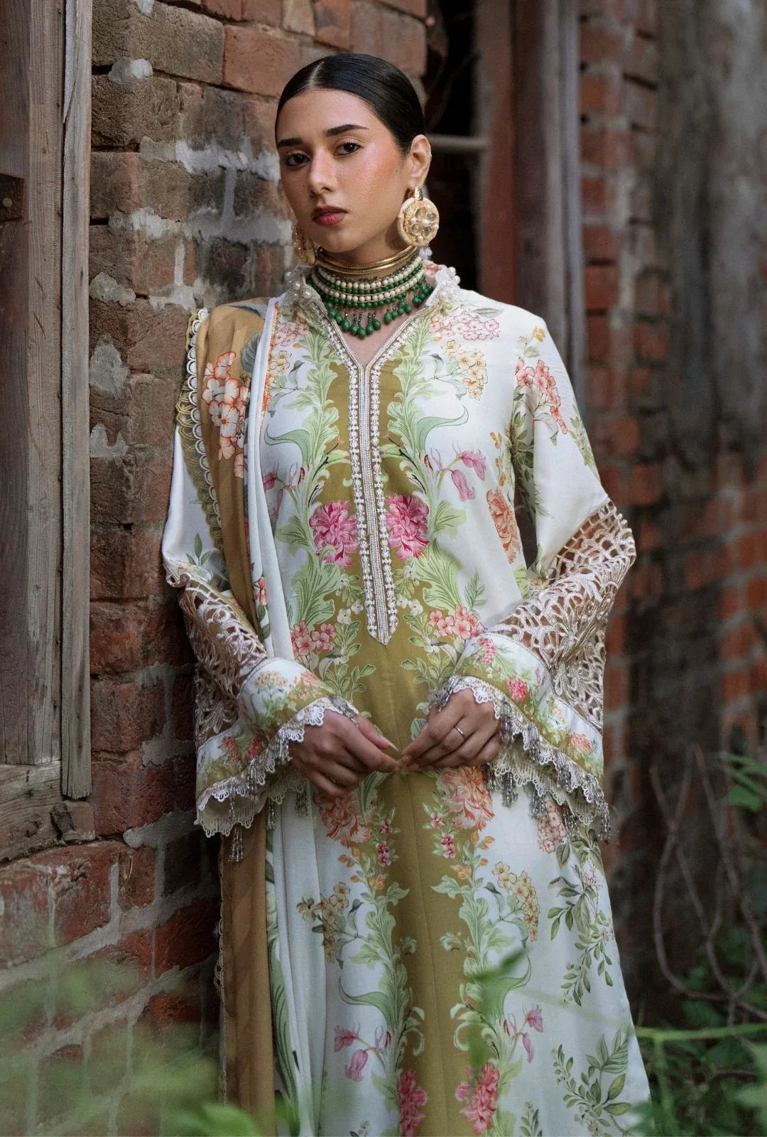 AJR Couture | Sard Sham | Gulrukh - Aqsa Fabrics