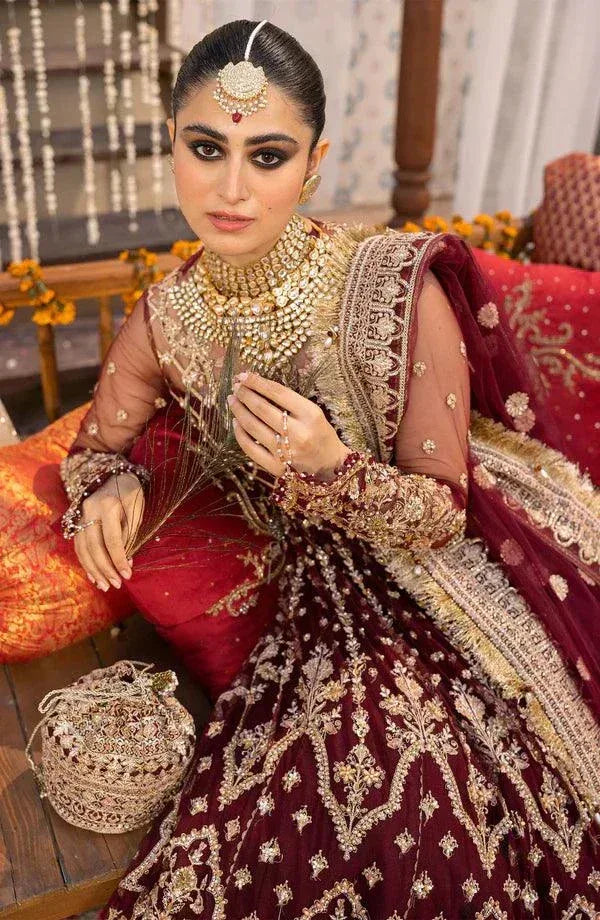 Eleshia | Zarin Wedding Formals 23 | Avyanna - Aqsa Fabrics