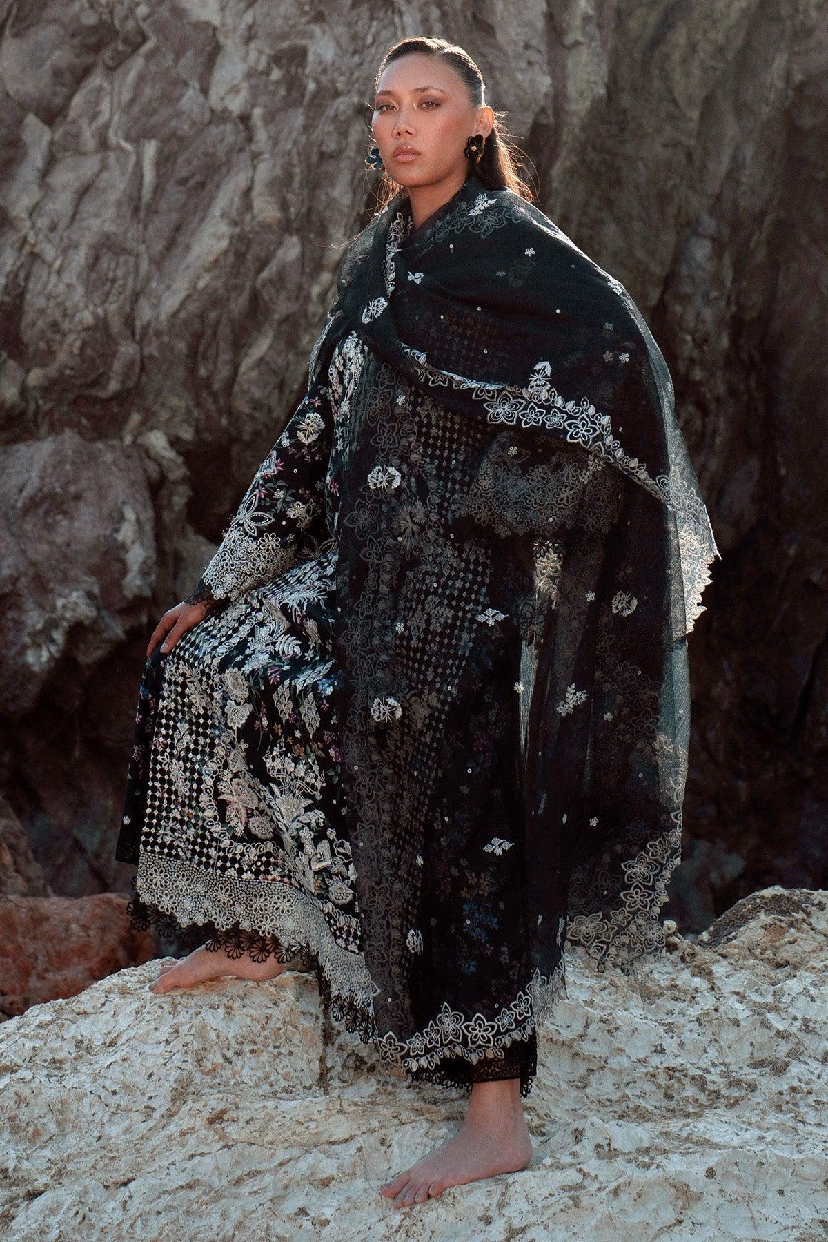 Afrozeh | Summer Together 25 | Saffron Jasper - Aqsa Fabrics