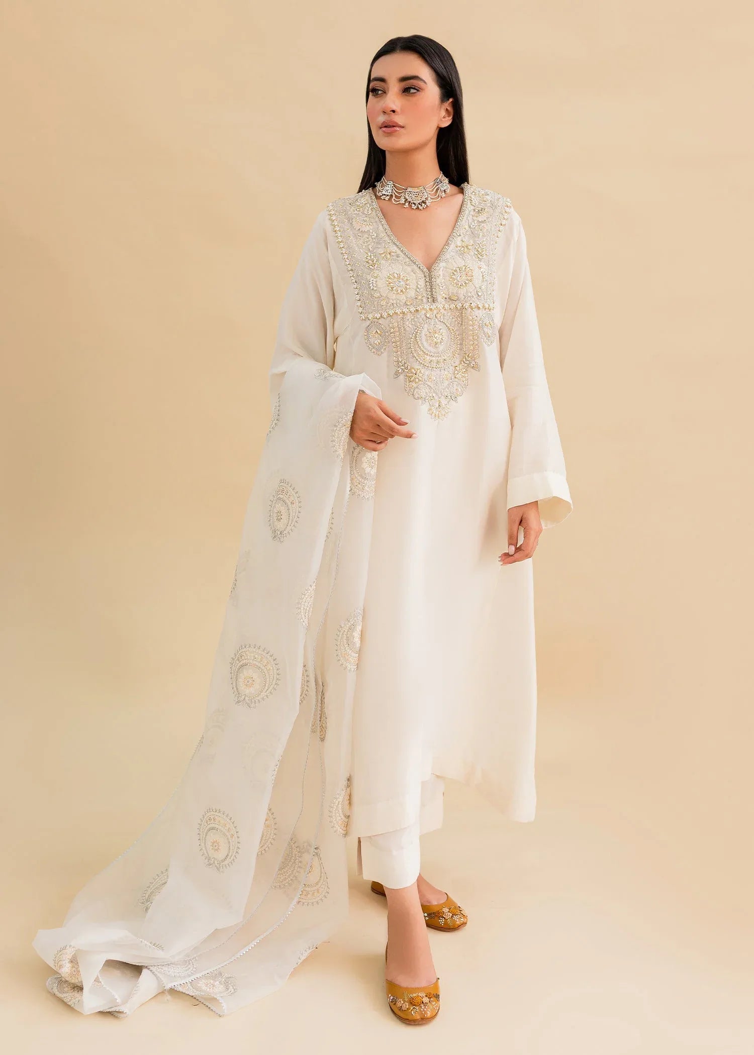 Sadaf Fawad Khan | Zinnia Festive Formals | Nysa - Aqsa Fabrics
