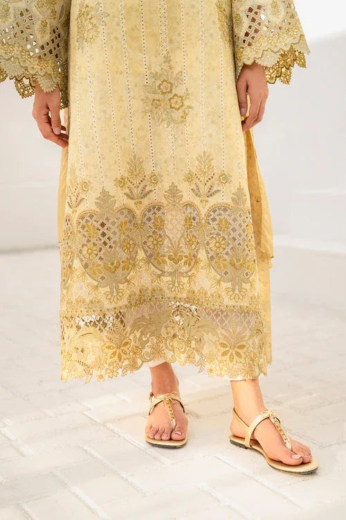 Baroque | Luxury Pret 24 | LAWN UF-670 - Aqsa Fabrics