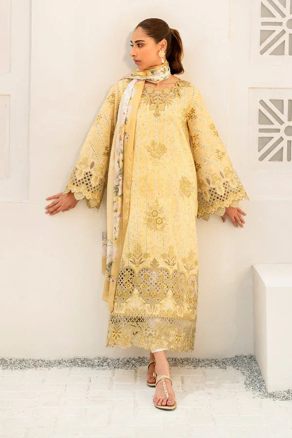 Baroque | Luxury Pret 24 | LAWN UF-670 - Aqsa Fabrics