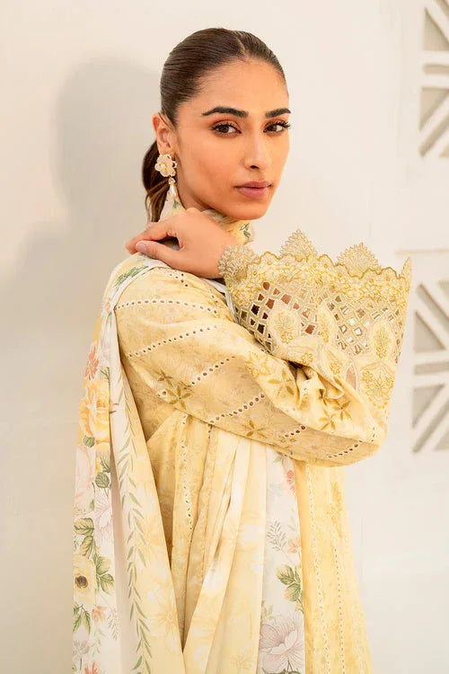 Baroque | Luxury Pret 24 | LAWN UF-670 - Aqsa Fabrics