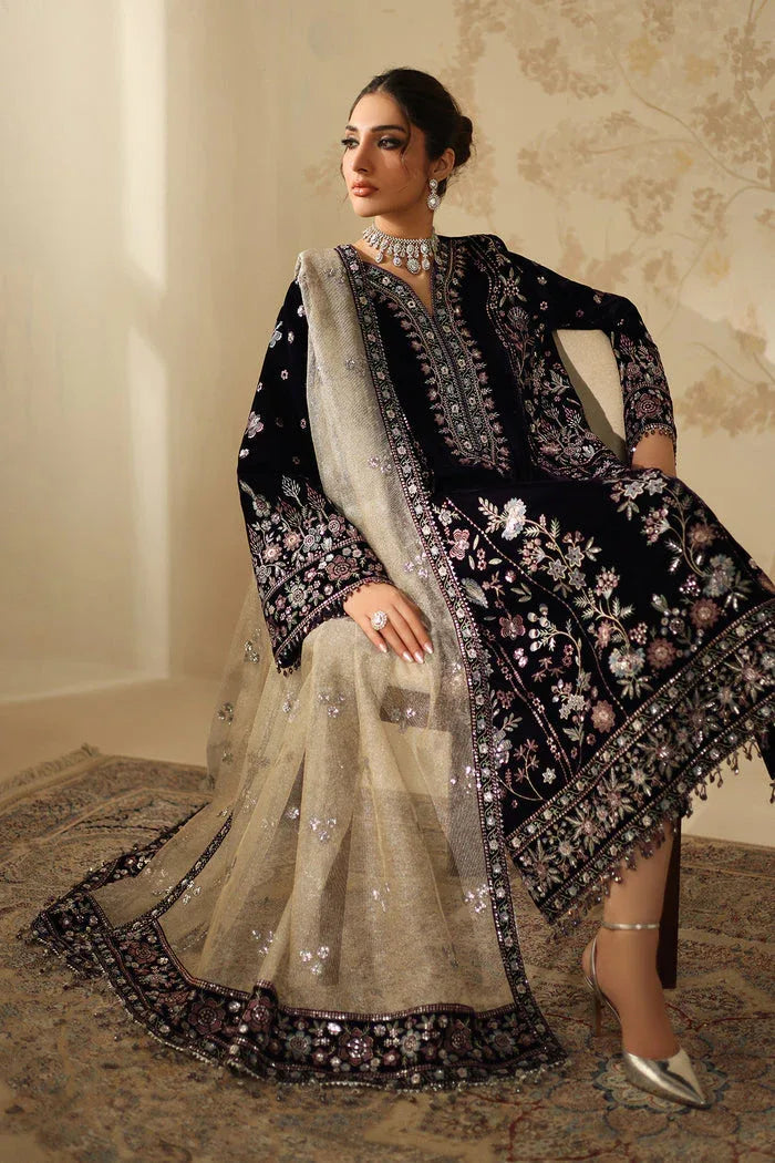 Baroque | Velvet 25 | UF-4321 - Aqsa Fabrics