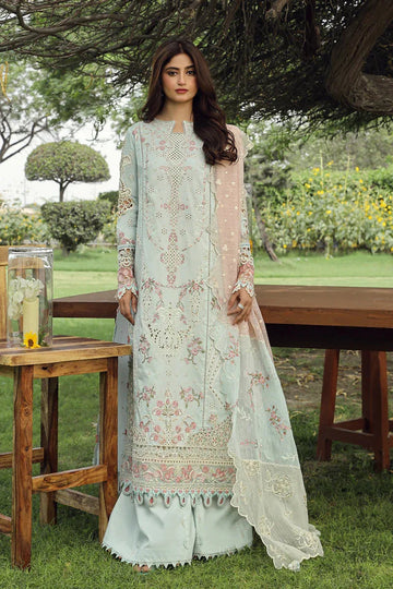 Qalamkar | Festive Lawn 2024 | PS-01 ALIZAY - Aqsa Fabrics