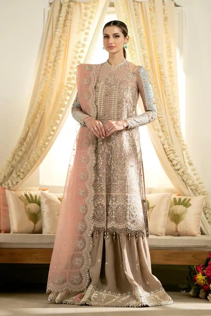 Qalamkar | Dilnaz Wedding Formals | DN-08 INAYAA - Aqsa Fabrics