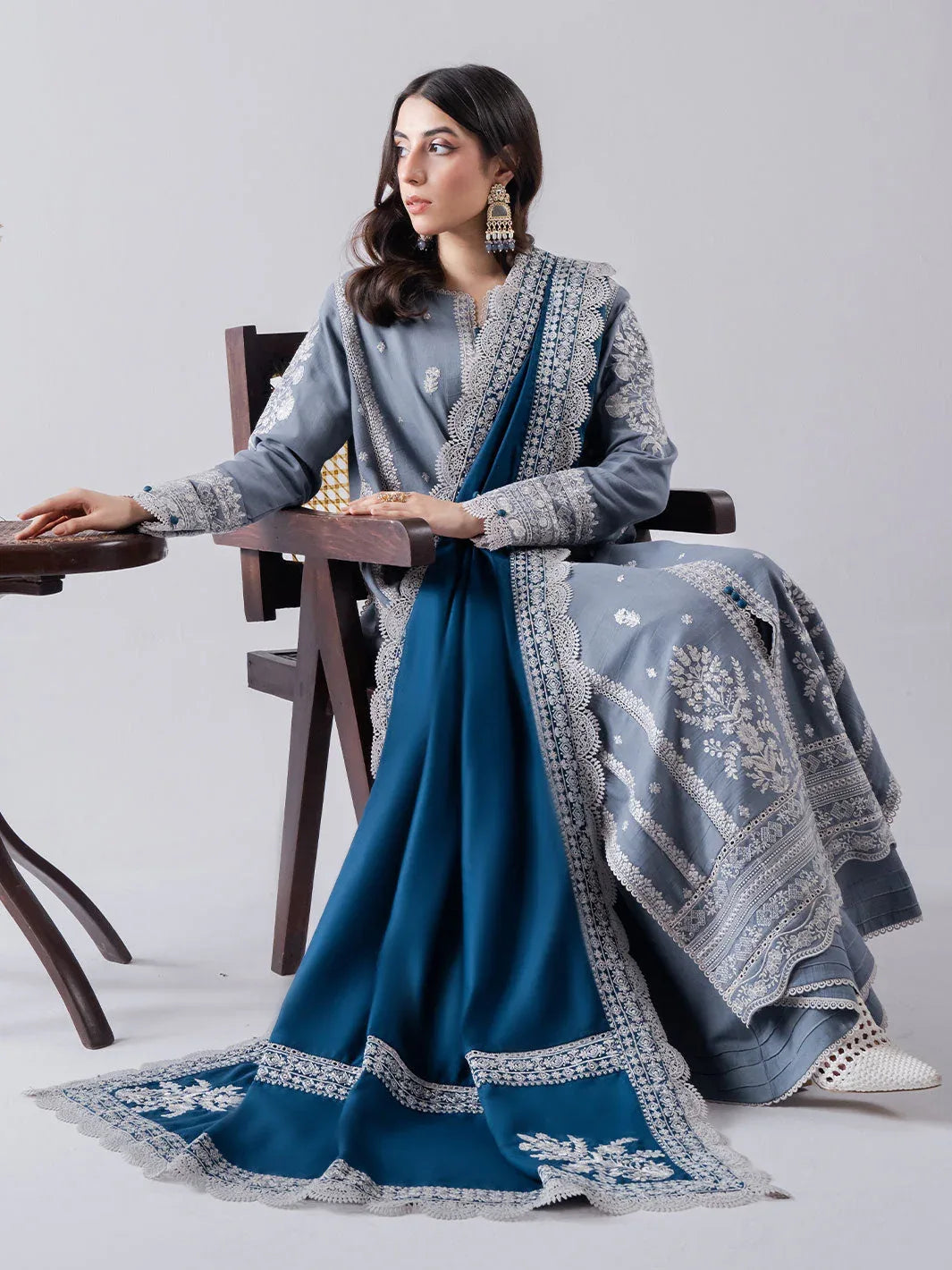 Faiza Faisal | Winter Edit 2024 | ELAAF - Aqsa Fabrics