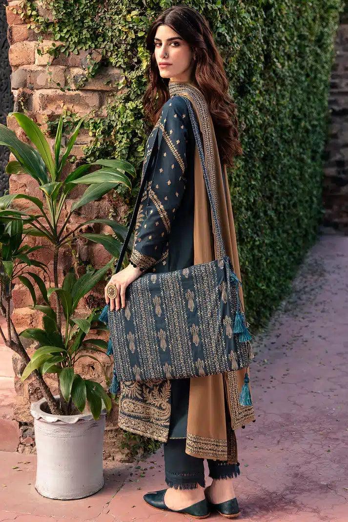 Jazmin | Dastaan Luxury Winter 23 | D2 - Aqsa Fabrics