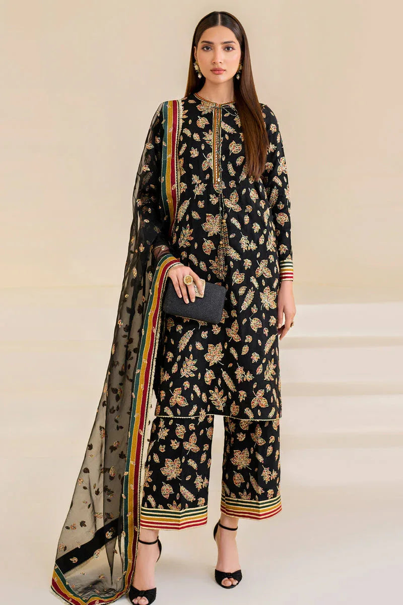Jazmin | Formals Collection | Raw Silk UR-7023 - Aqsa Fabrics