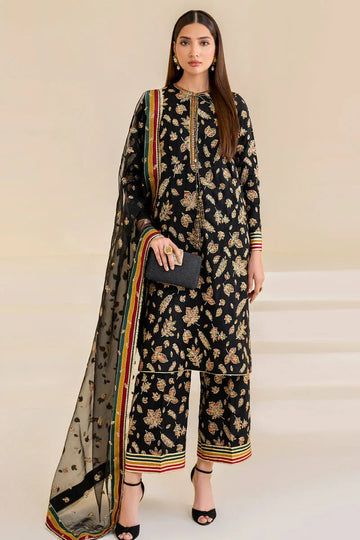 Jazmin | Formals Collection | Raw Silk UR-7023 - Aqsa Fabrics