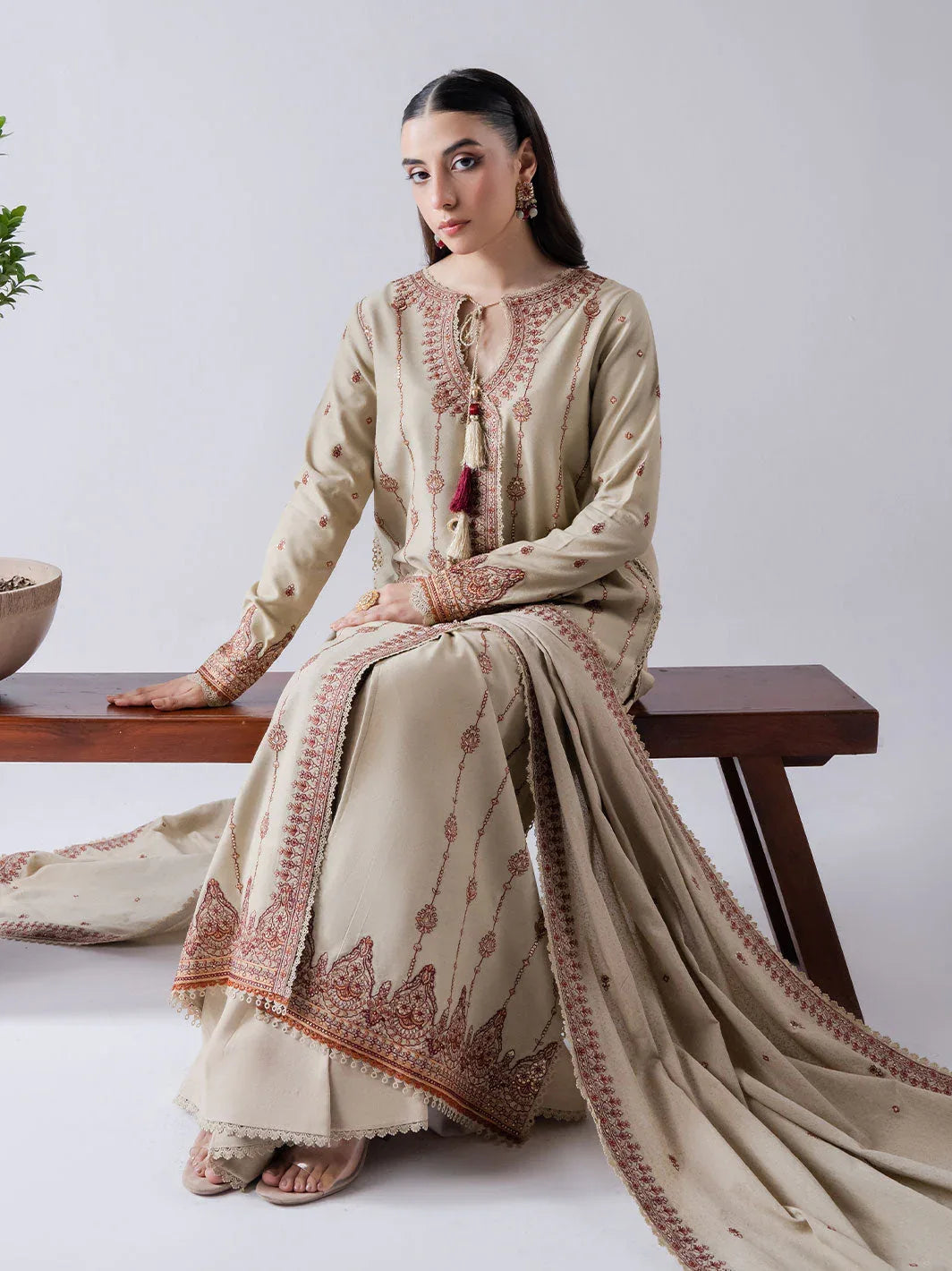Faiza Faisal | Winter Edit 2024 | KYRA - Aqsa Fabrics