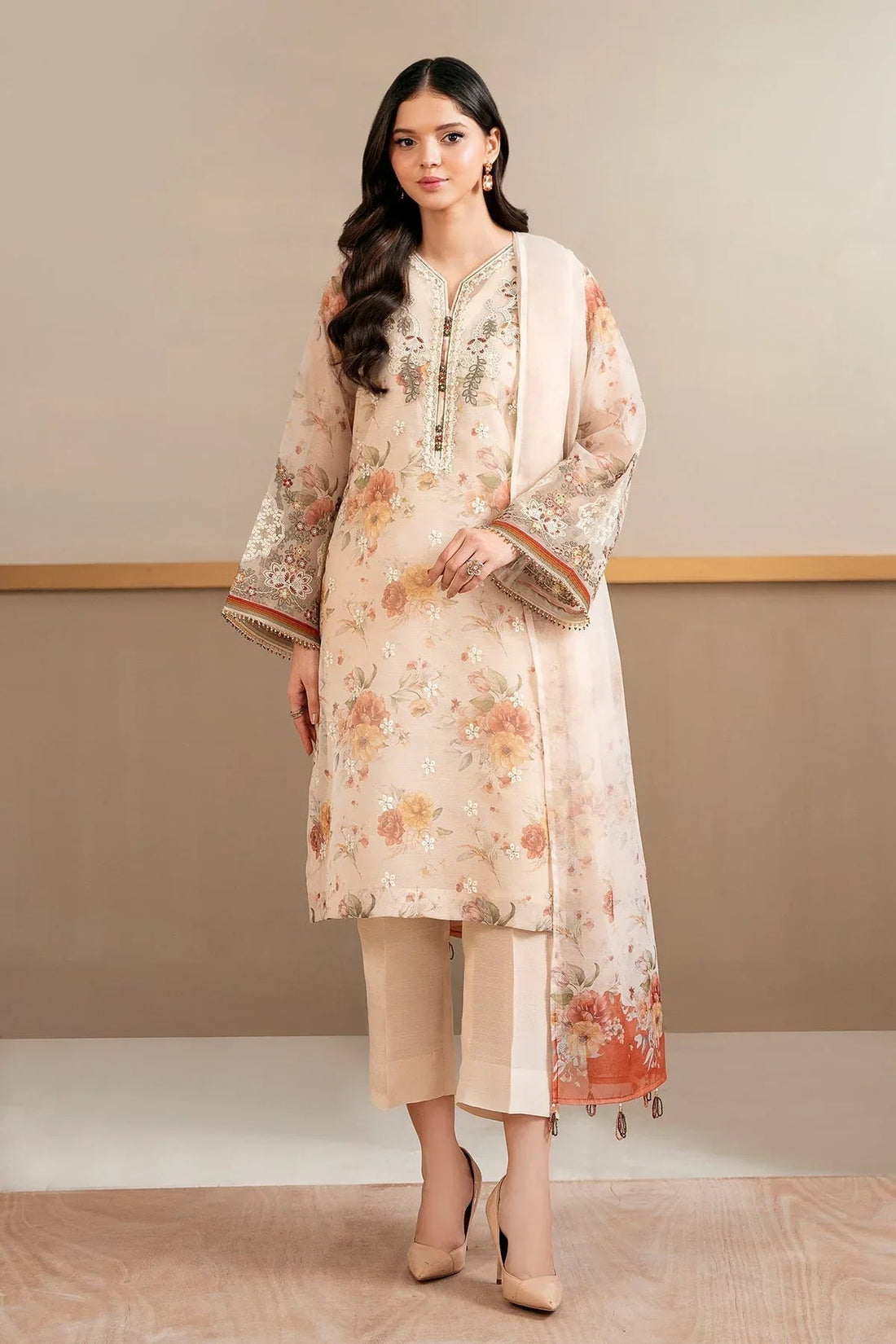 Baroque | Formal Collection |  SF-4034 - Aqsa Fabrics