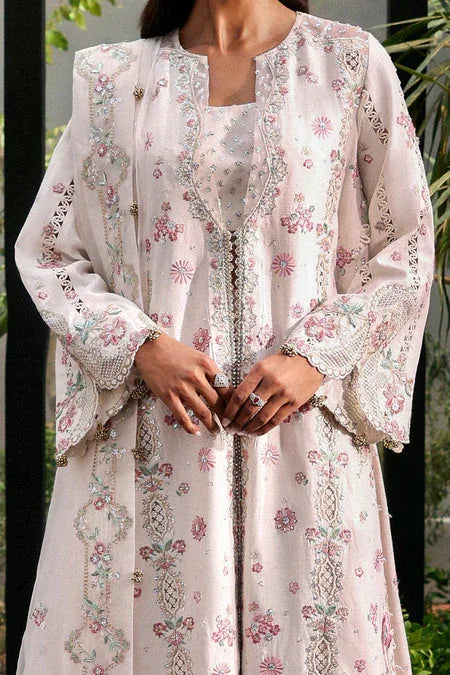 Afrozeh | La Fuschia 25 | Rue - Aqsa Fabrics