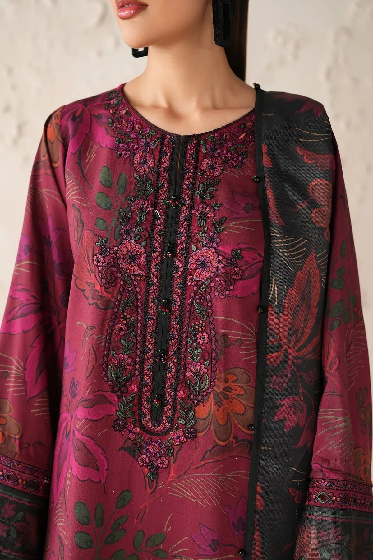 Baroque | Luxury Pret 25 | UF-4304 - Aqsa Fabrics