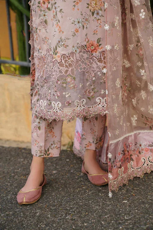 Baroque | Luxury Pret 24 | LAWN UF-585 - Aqsa Fabrics