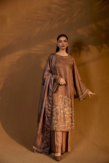 Sobia Nazir | Winter Shawl 25 | Design 1B - Aqsa Fabrics