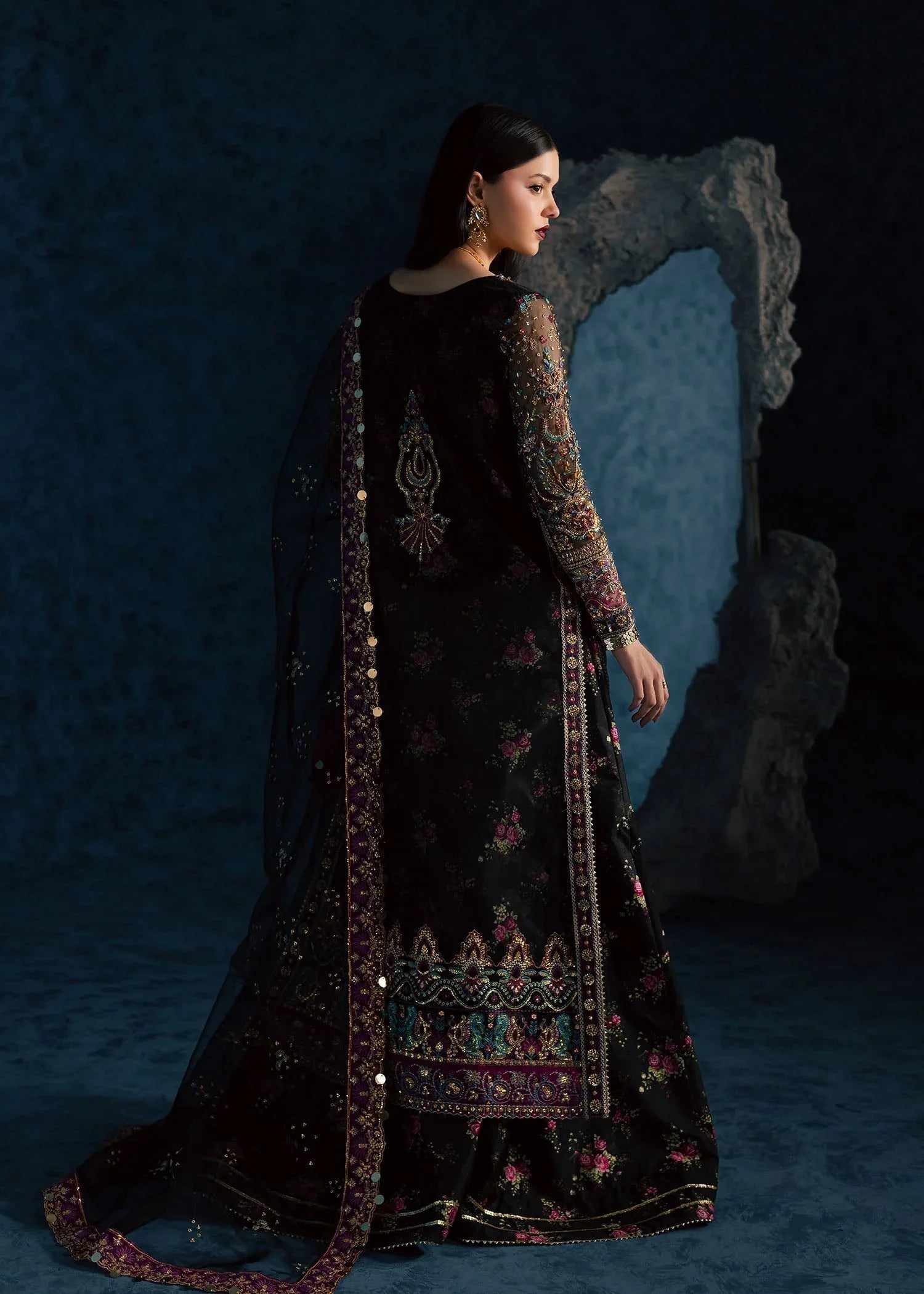 Maria Osama Khan | Lamhay Wedding Festive | MEHTAB - Aqsa Fabrics