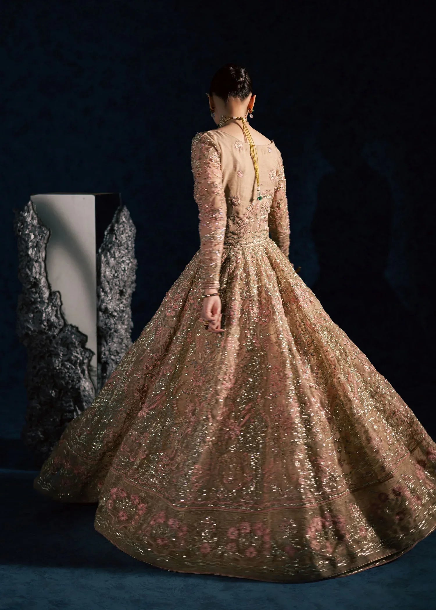 Maria Osama Khan | Lamhay Wedding Festive | NISBAT - Aqsa Fabrics