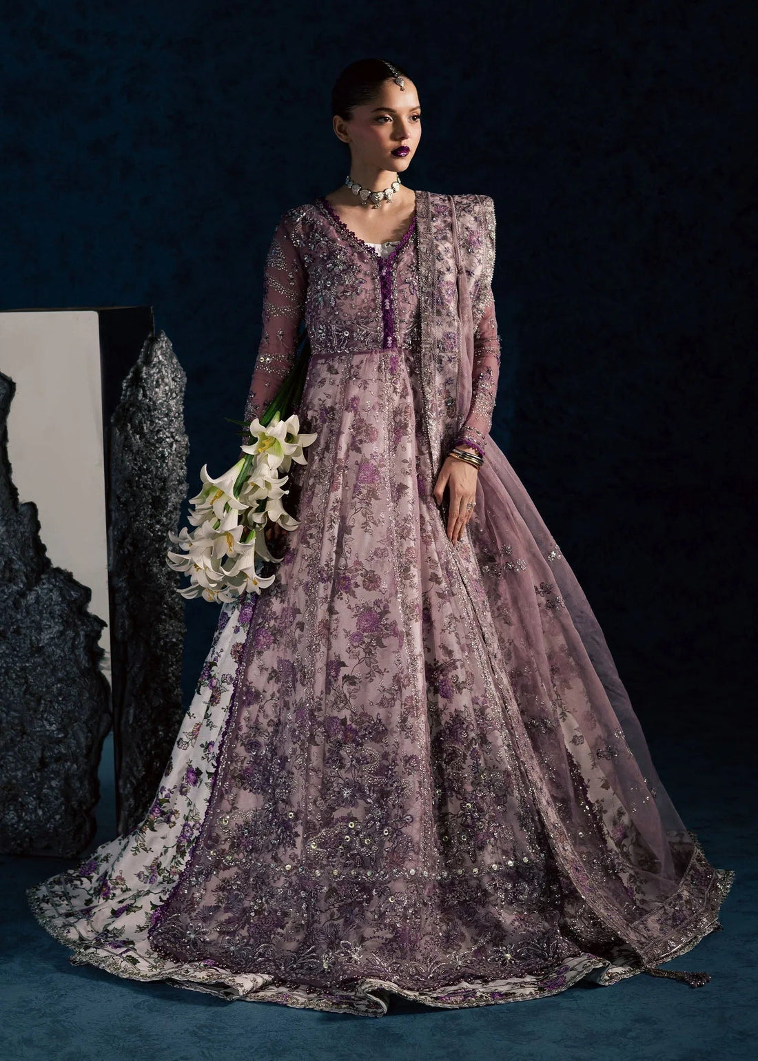 Maria Osama Khan | Lamhay Wedding Festive | LAVINA - Aqsa Fabrics
