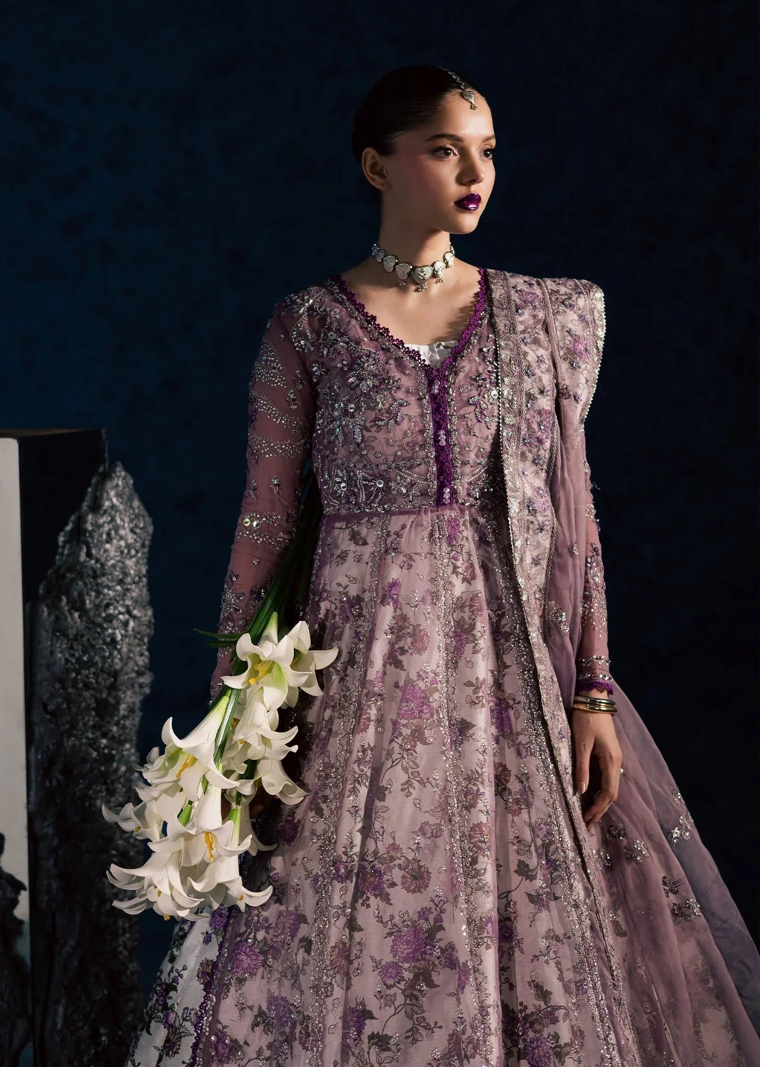 Maria Osama Khan | Lamhay Wedding Festive | LAVINA - Aqsa Fabrics