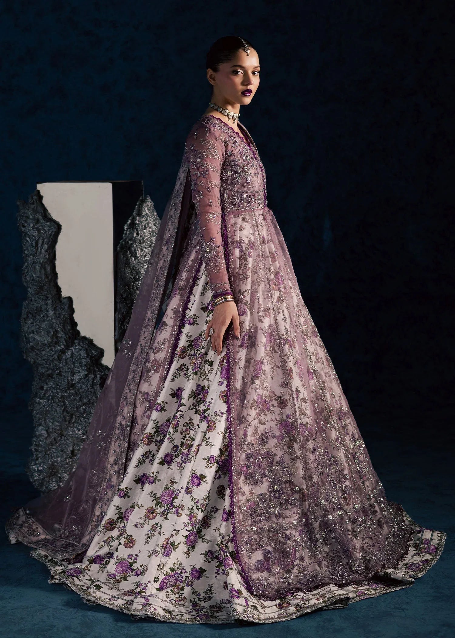 Maria Osama Khan | Lamhay Wedding Festive | LAVINA - Aqsa Fabrics
