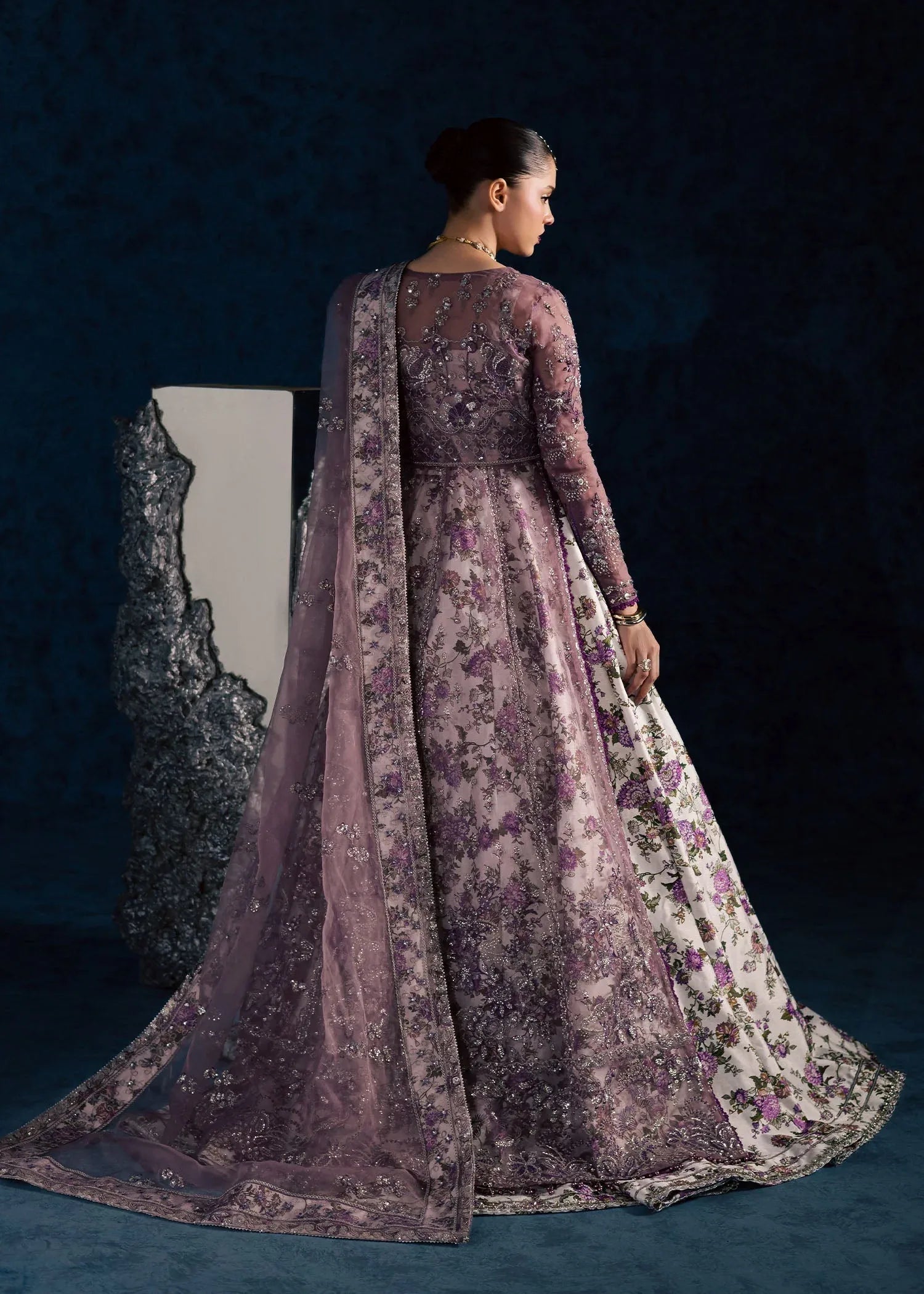 Maria Osama Khan | Lamhay Wedding Festive | LAVINA - Aqsa Fabrics