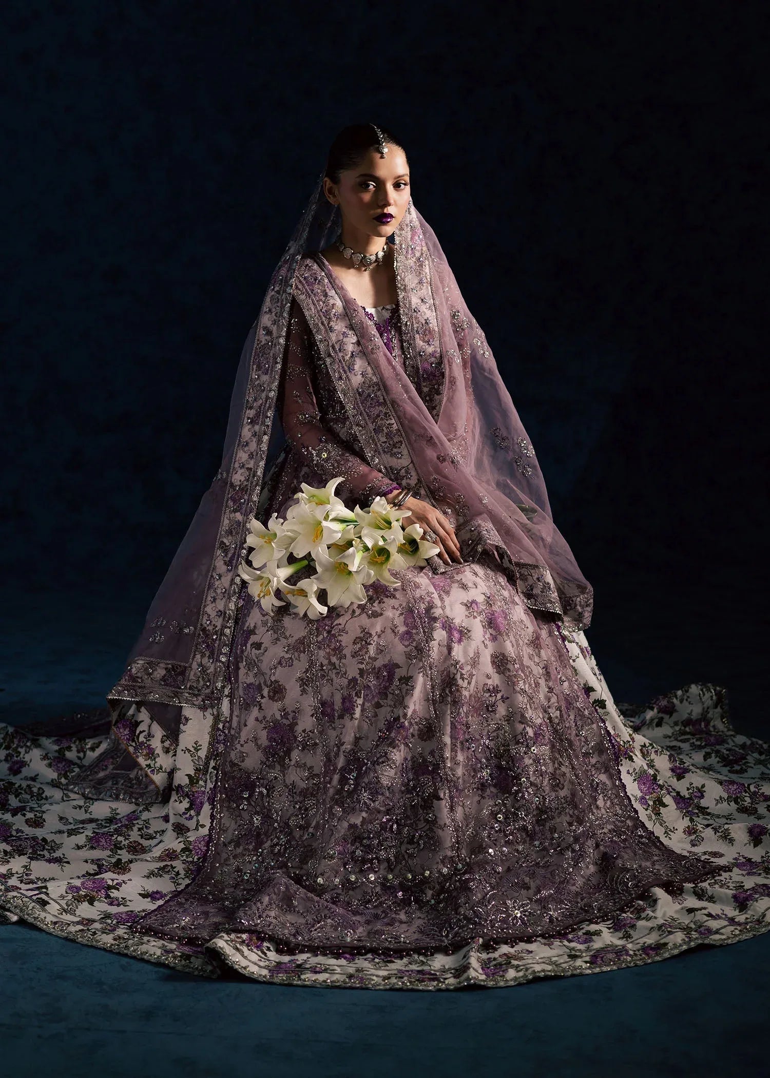 Maria Osama Khan | Lamhay Wedding Festive | LAVINA - Aqsa Fabrics