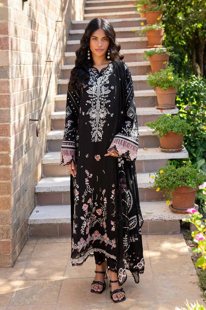 Qalamkar | Q Line Lawn 25 | QM-04 Gigi - Aqsa Fabrics