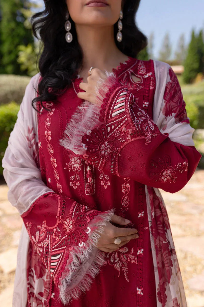 Qalamkar | Q Line Lawn 25 | QM-15 Soha - Aqsa Fabrics