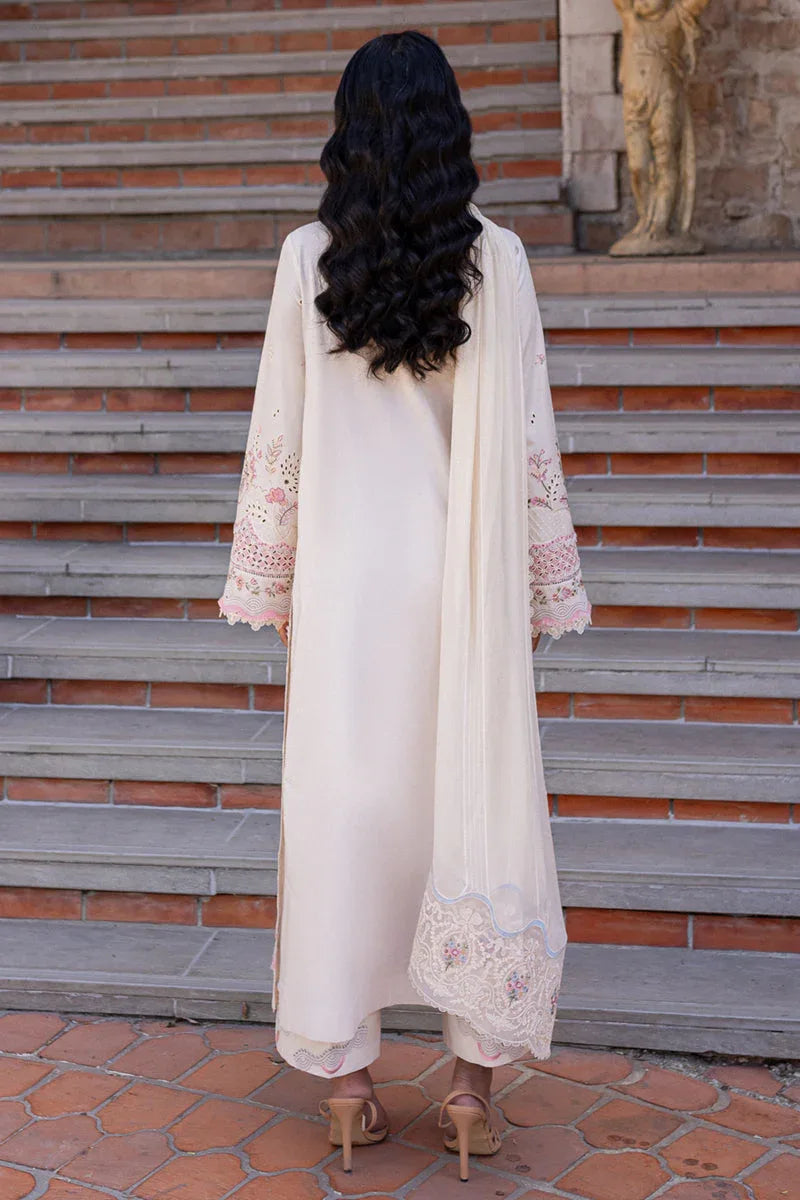 Qalamkar | Q Line Lawn 25 | QM-02 Cheri - Aqsa Fabrics