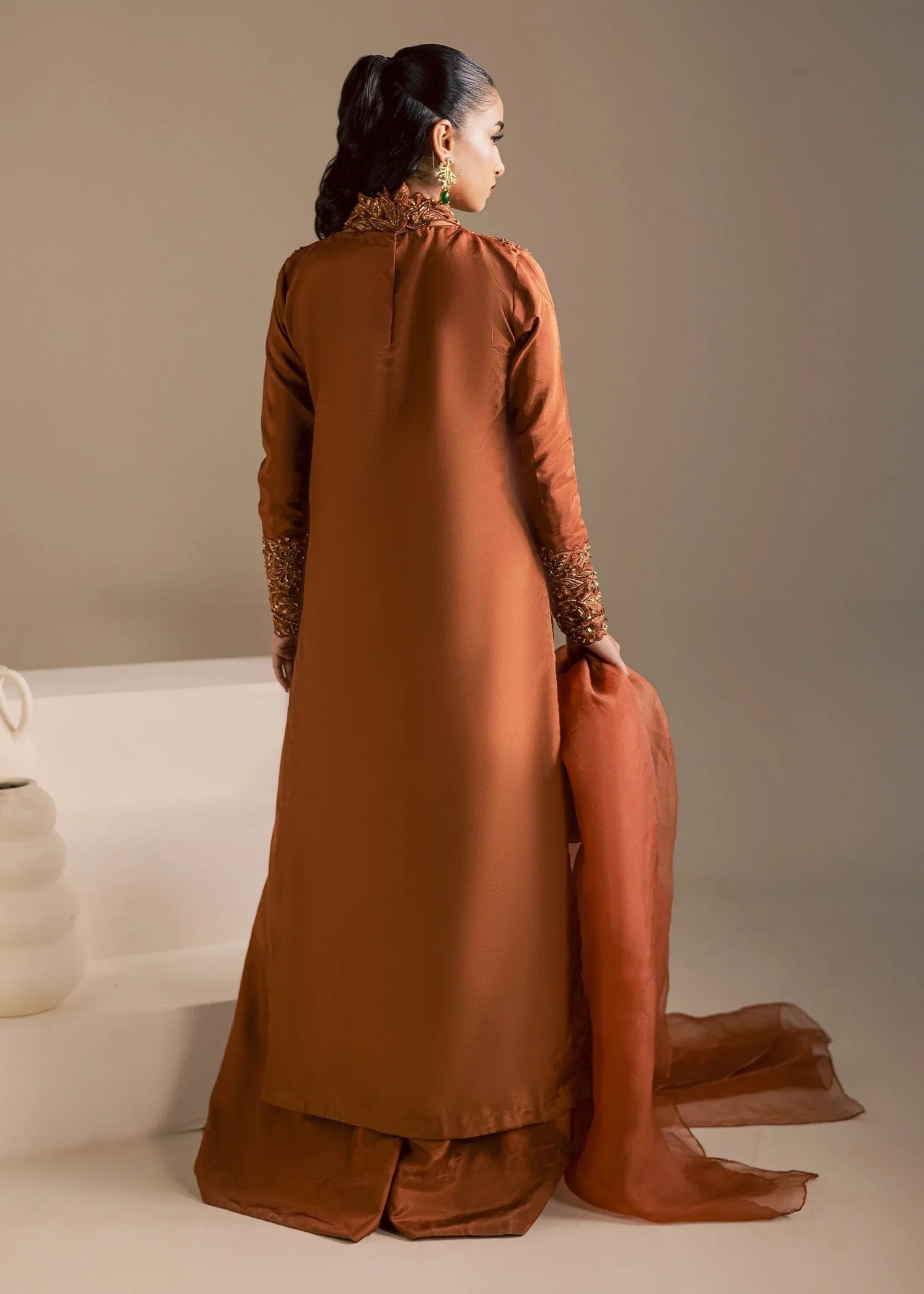 Maria Osama Khan | Noir Bliss Luxury Formals | Coco Dusk - Aqsa Fabrics