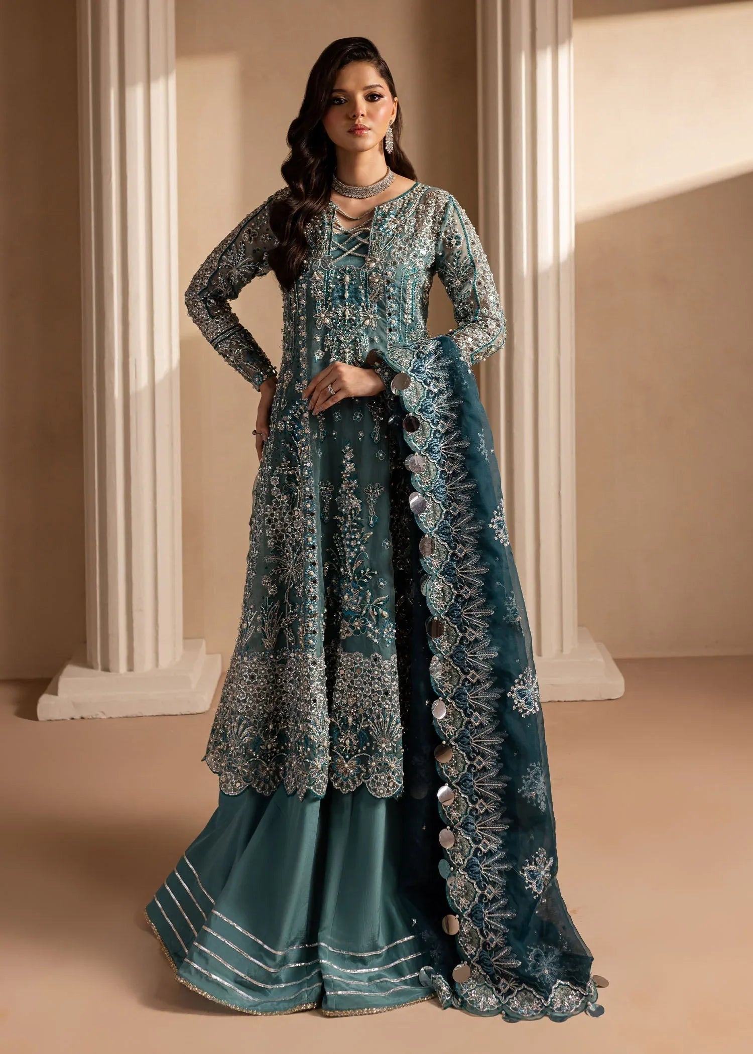 Maria Osama Khan | Lamhay Wedding Festive | Sumbul - Aqsa Fabrics