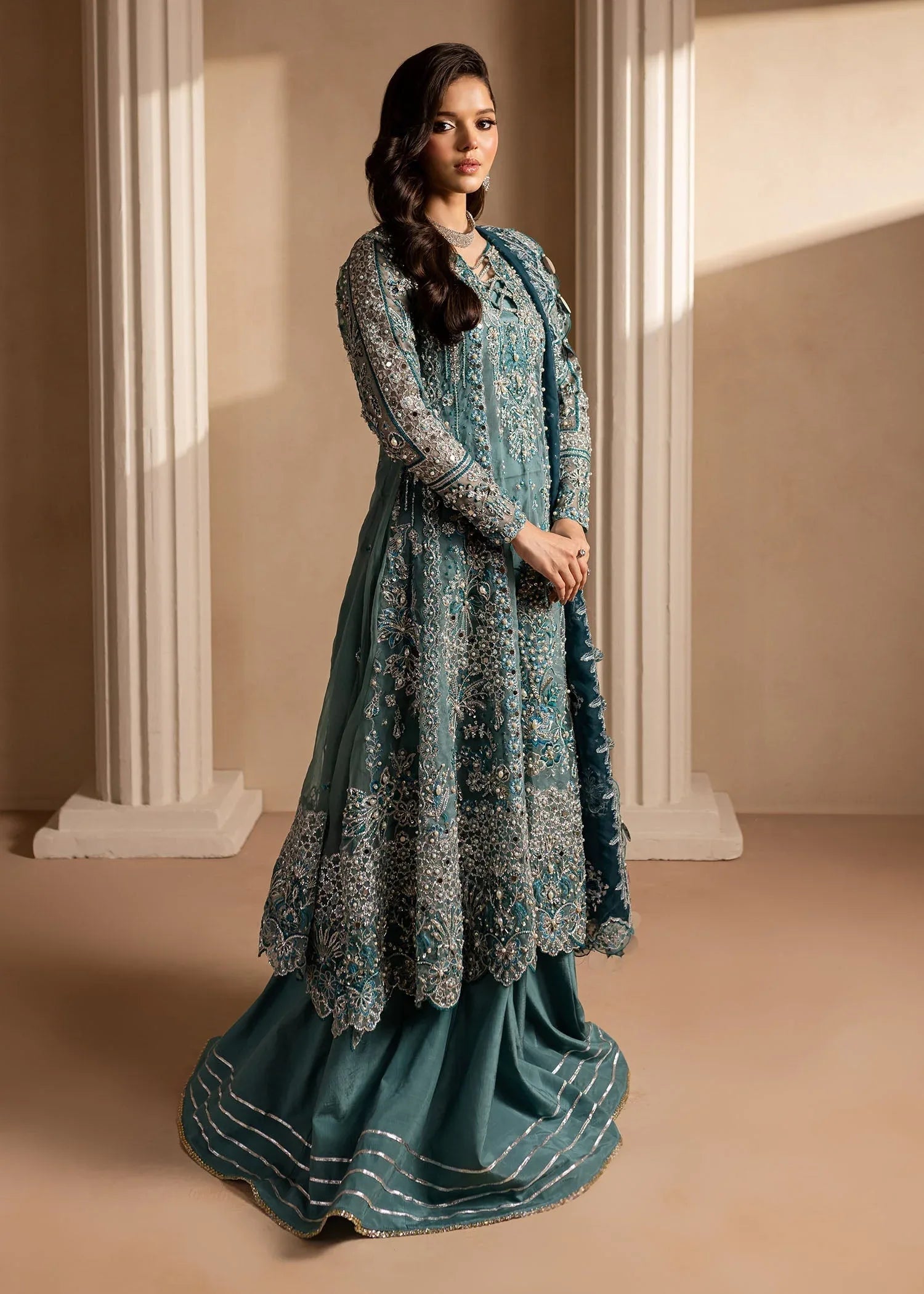 Maria Osama Khan | Lamhay Wedding Festive | Sumbul - Aqsa Fabrics