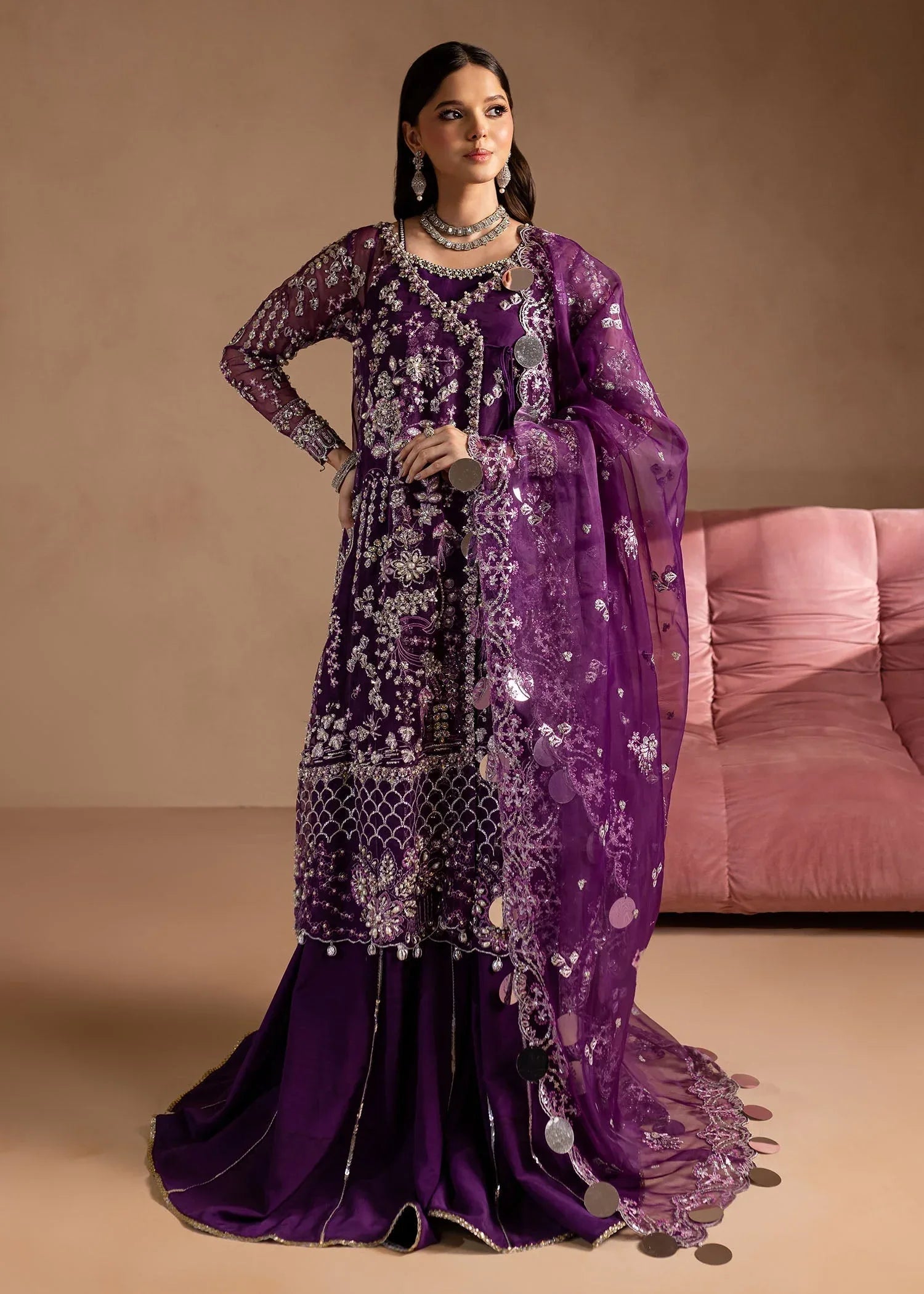 Maria Osama Khan | Lamhay Wedding Festive | Sheesham - Aqsa Fabrics