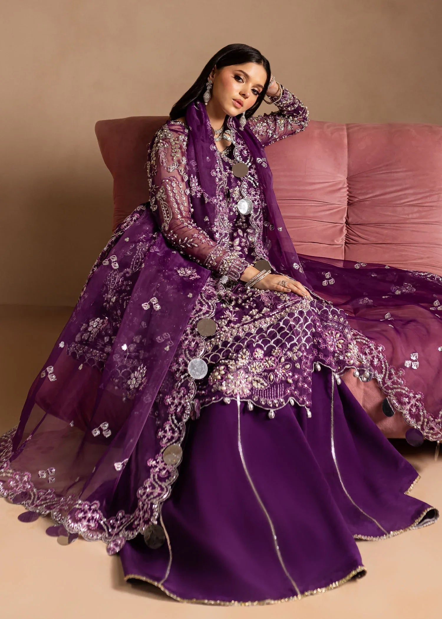 Maria Osama Khan | Lamhay Wedding Festive | Sheesham - Aqsa Fabrics