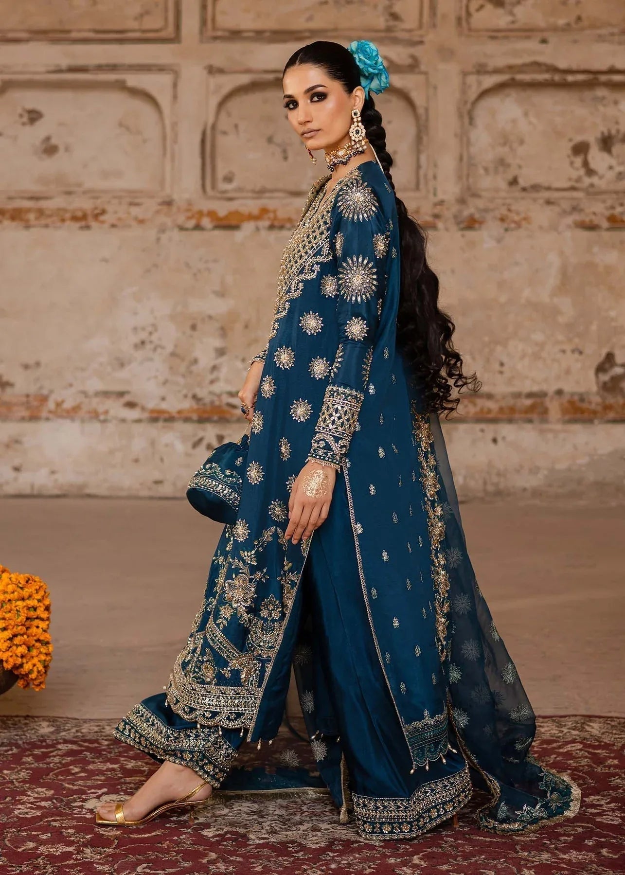Akbar Aslam | Dastaan Luxury Formals | Zinia - Aqsa Fabrics
