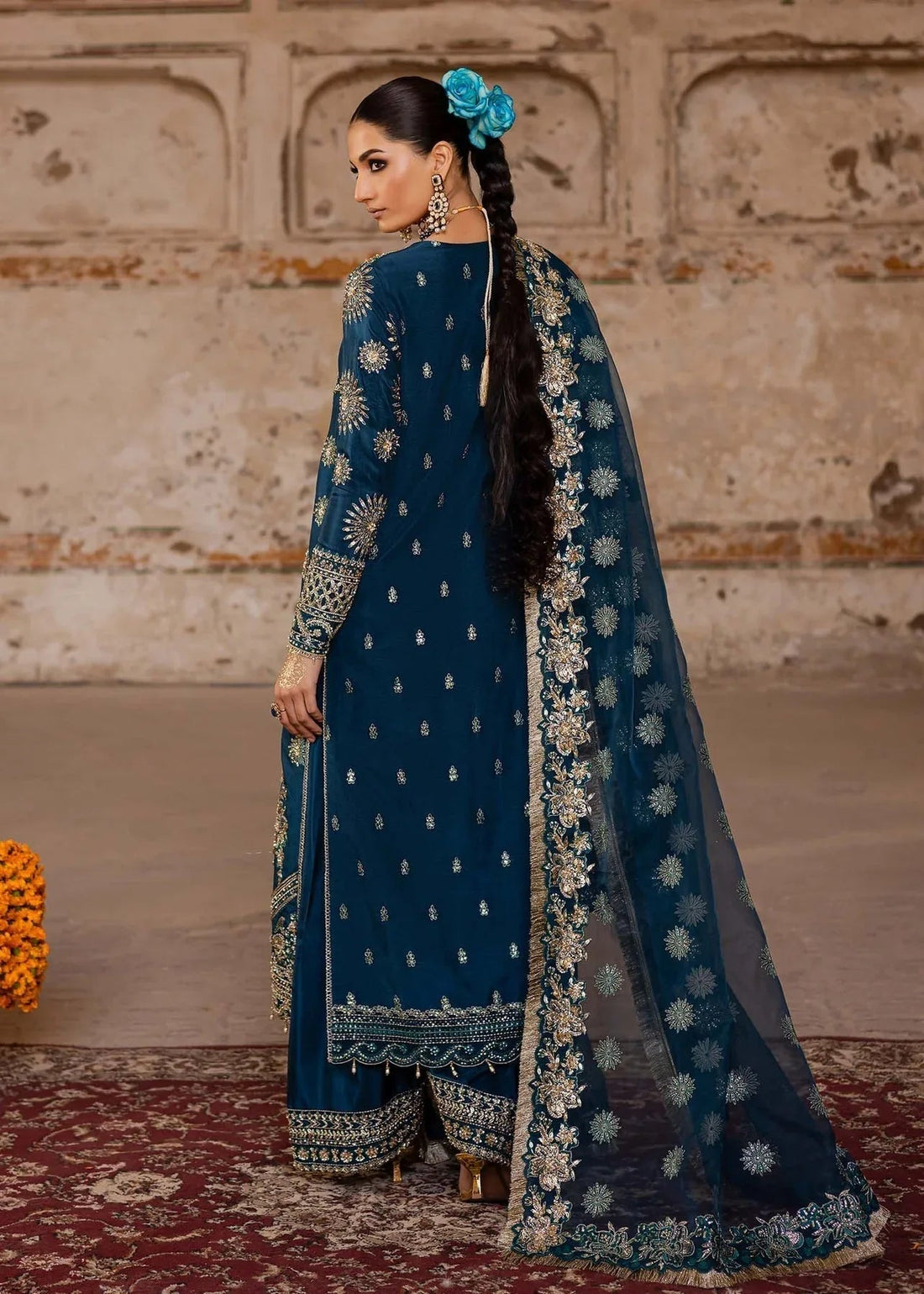 Akbar Aslam | Dastaan Luxury Formals | Zinia - Aqsa Fabrics