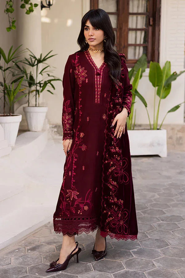 Nureh | Exclusive Leather Peach | NE-211 - Aqsa Fabrics