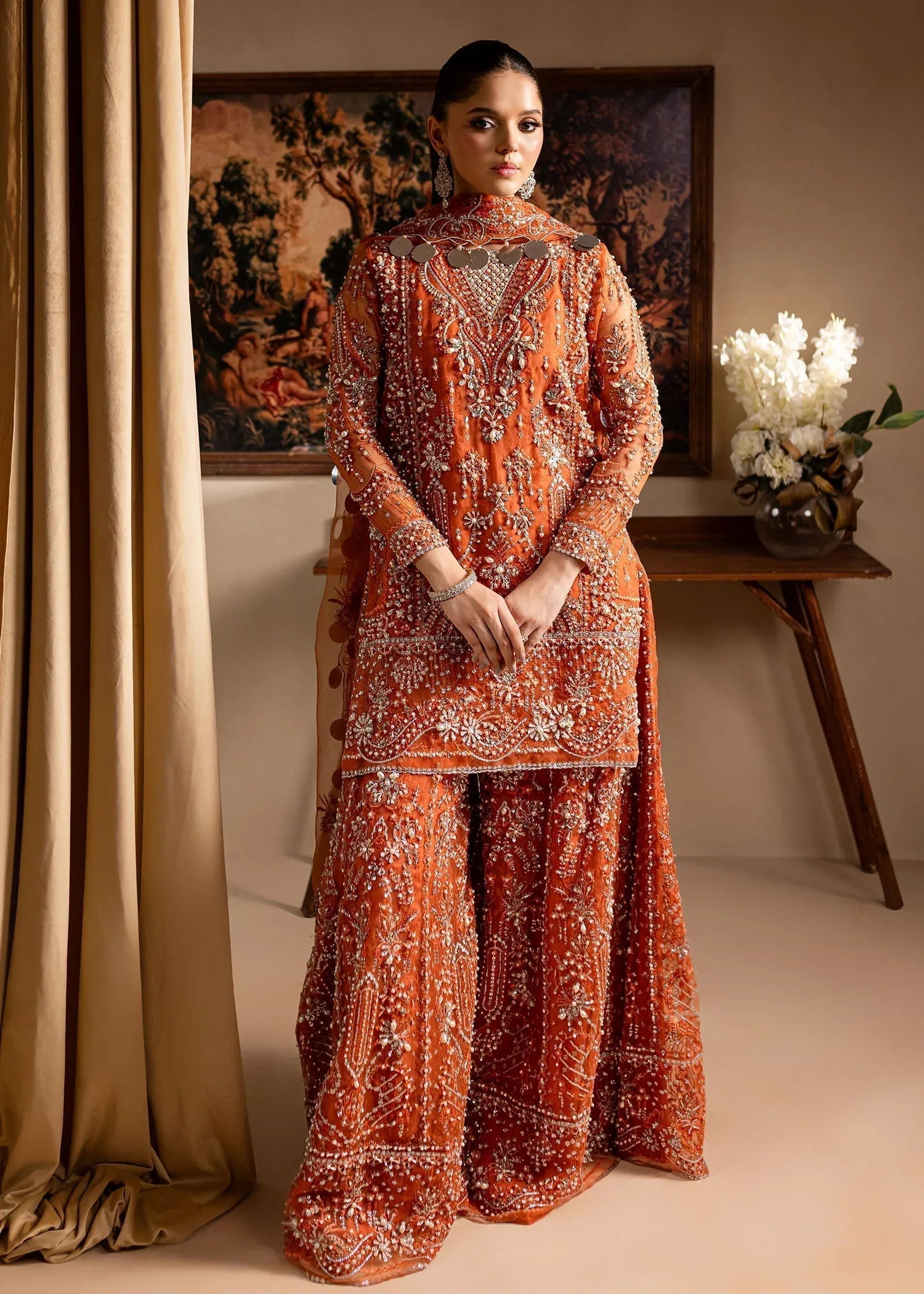 Maria Osama Khan | Lamhay Wedding Festive | Gulnaar - Aqsa Fabrics