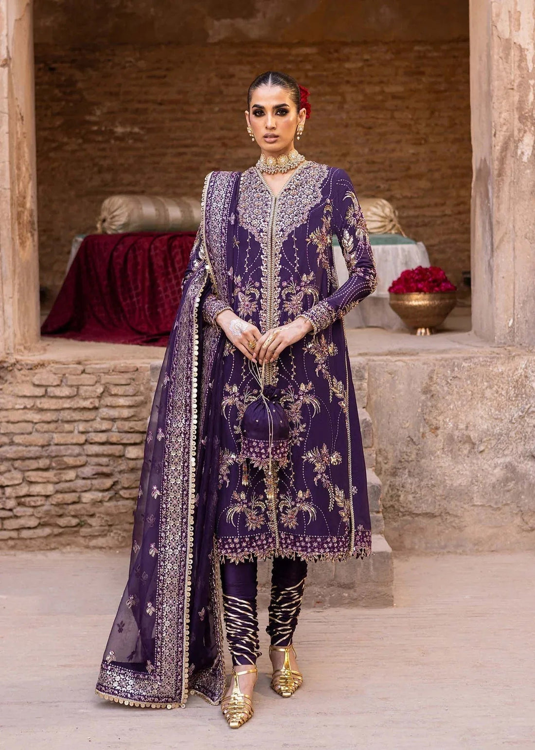 Akbar Aslam | Dastaan Luxury Formals | Haniye - Aqsa Fabrics