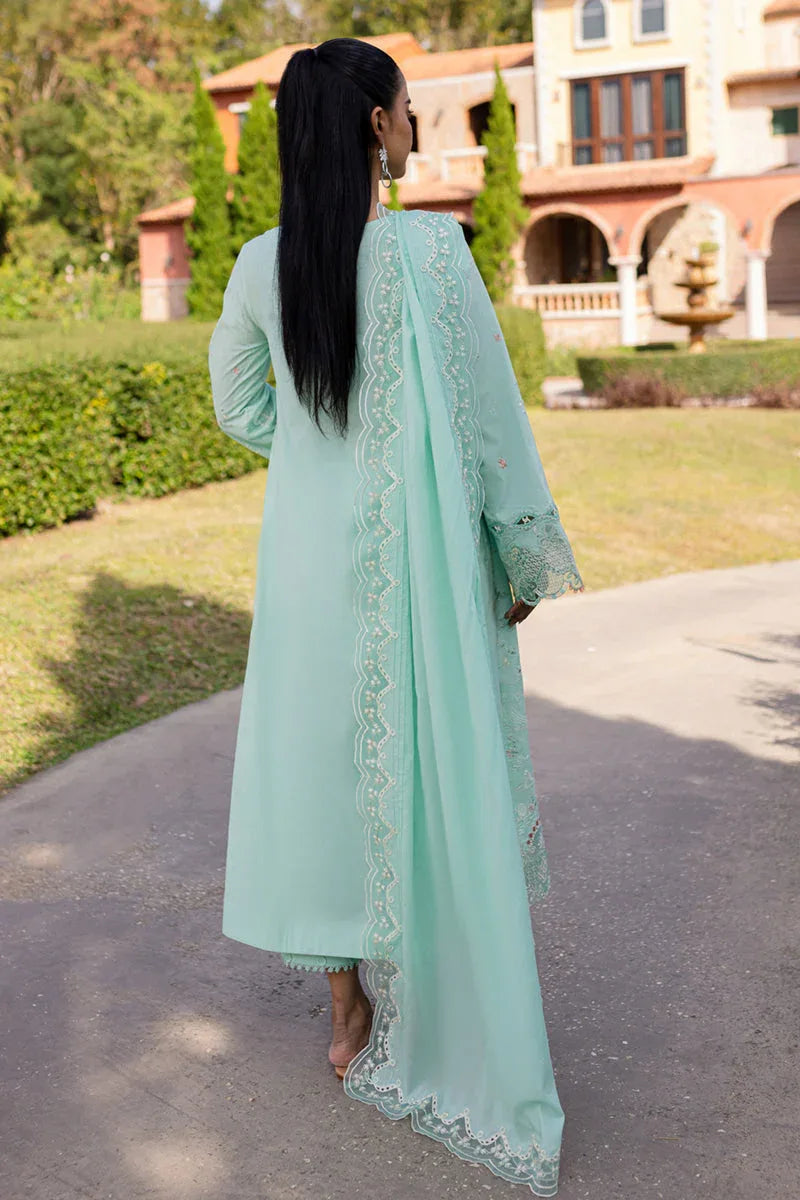 Qalamkar | Q Line Lawn 25 | QM-13 Helen - Aqsa Fabrics