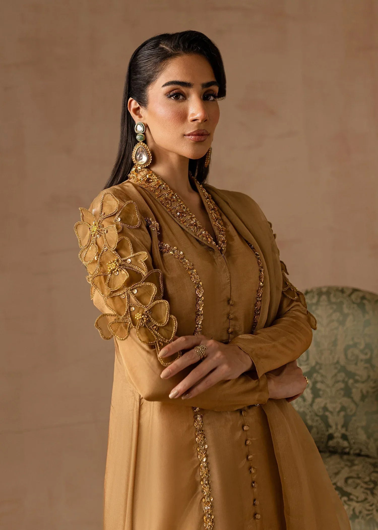 Maria Osama Khan | Noir Bliss Luxury Formals | Bliss - Aqsa Fabrics