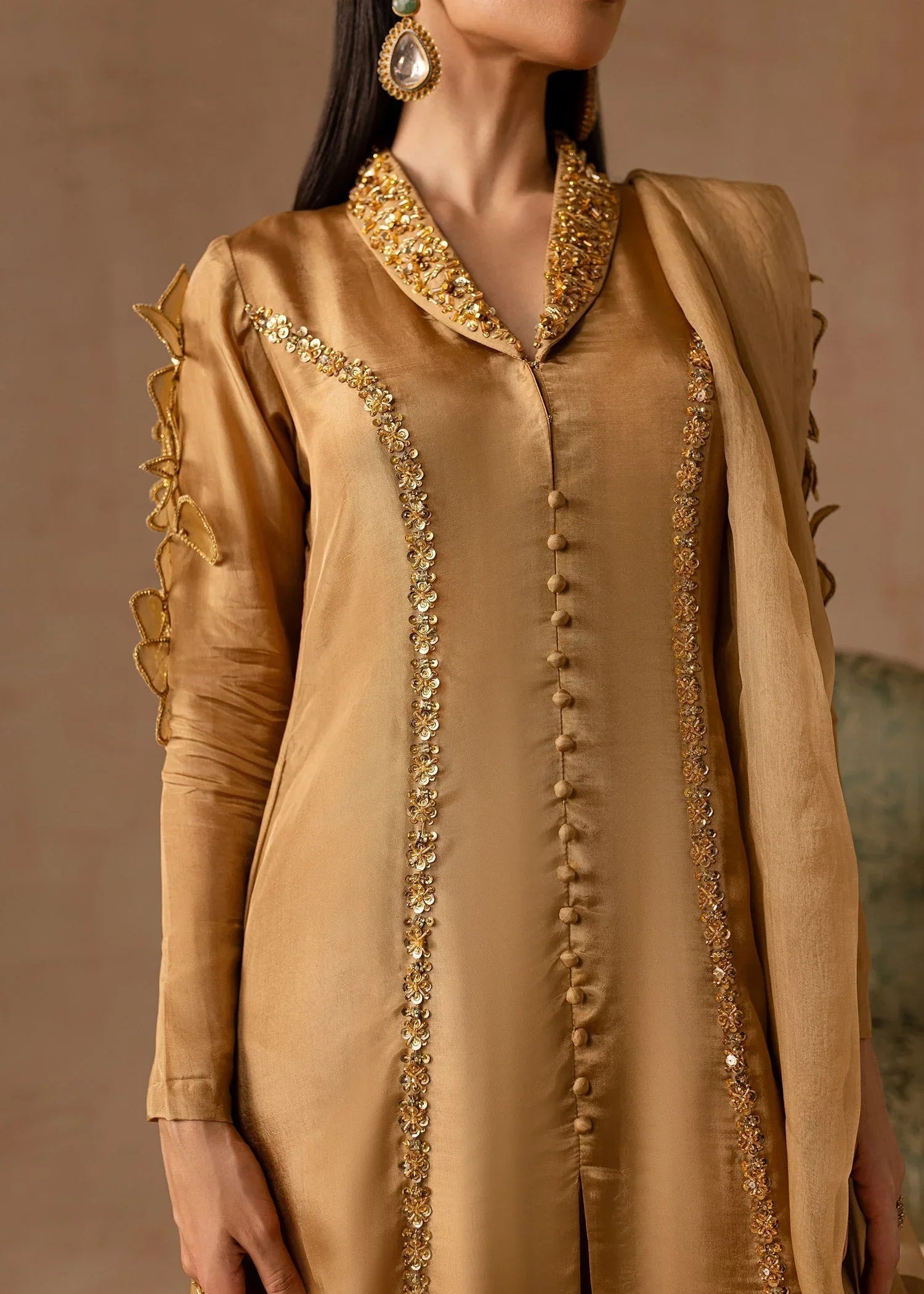 Maria Osama Khan | Noir Bliss Luxury Formals | Bliss - Aqsa Fabrics